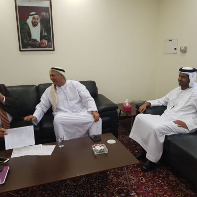Signing the Contract with K.M. 2017-12-20